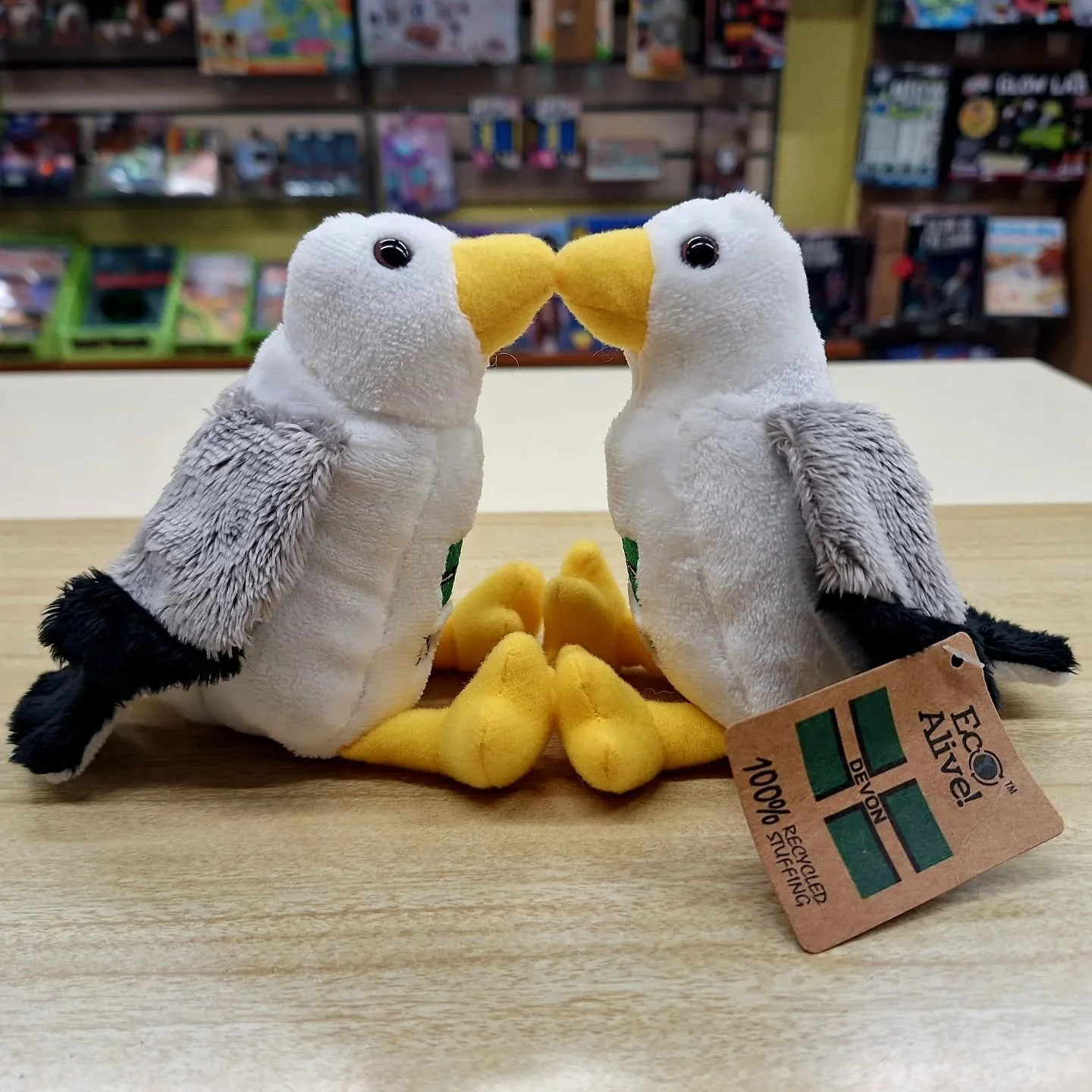 These DEVON SEAGULLS have been flying out this week!

Devon Seagulls make perfect holiday souvenir or a little reminder of home for those who live away! 

Pop in to see our DEVON 🦀CRABS🦀 &amp; 🐻TEDDY BEARS🐻 too!