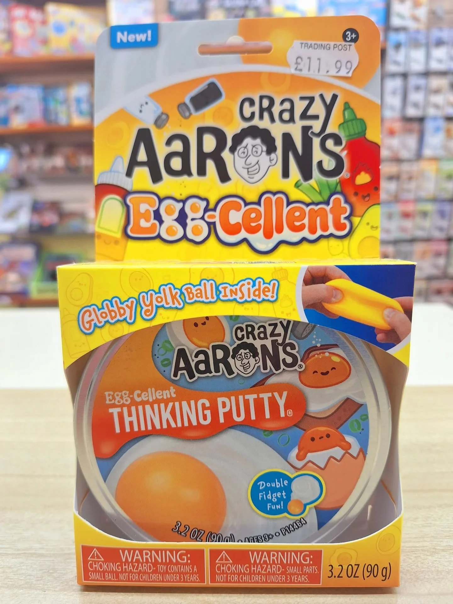 🍳🥚An EGG-CELLENT Gift Idea!🥚🍳

We have lots of ALTERNATIVE EASTER GIFT ideas, including CRAZY AARON'S 🍳Egg-Cellent🍳THINKING PUTTY!

Pop in for more fun, chocolate free EASTER GIFTS!