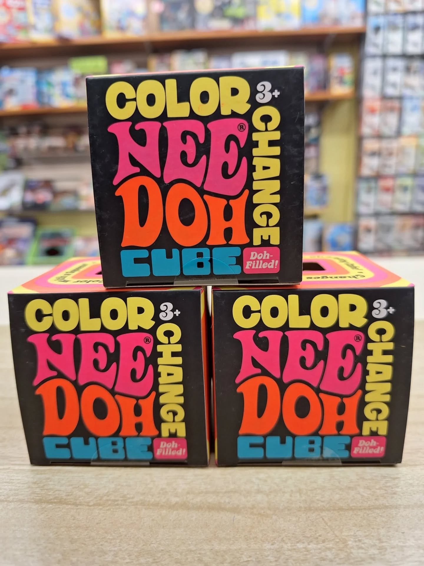 🥳NEEDOH RESTOCK!🥳

COLOUR CHANGE CUBES &amp; FUZZ BALLS
are here!

You can find them along side NEEDOH TEENIES.

🟪Colour Change Cubes &pound;4.99
🟢Fuzz Balls &pound;4.99
🔵Teenies &pound;2.50