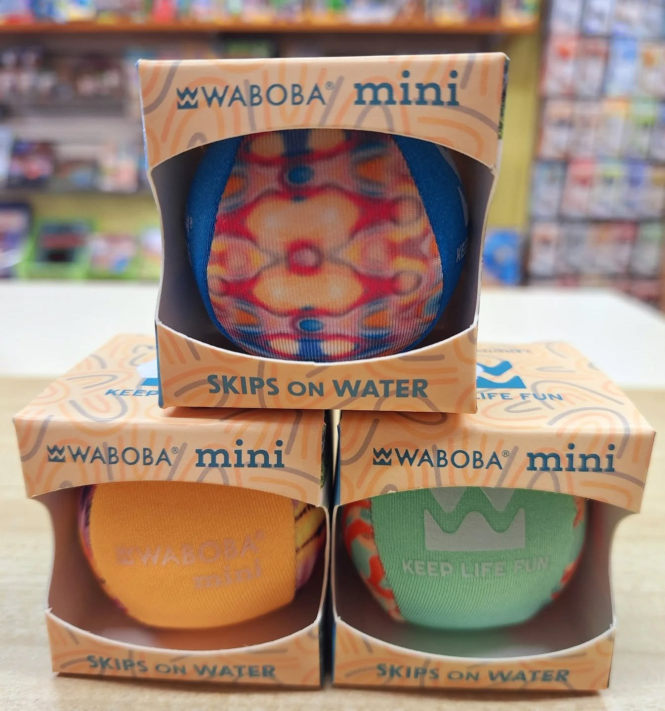 🌊Look what is back in stock!🌊

Waboba Mini, the ball that skims on water!