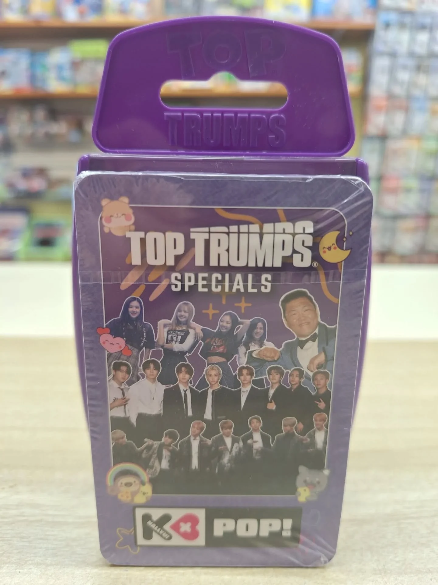 ⭐️We've topped up on TOP TRUMPS!⭐️

Top Trumps are a perfect travel game for the whole family.

You will find them along side all our other CARD, TRAVEL &amp; BOARDS GAMES, starting at just &pound;2!