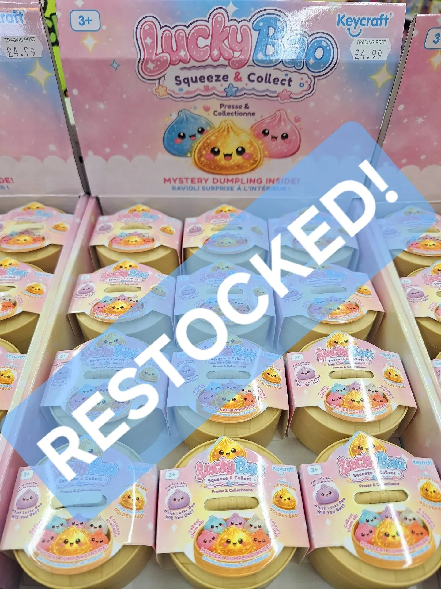 You have been loving the 🥟LUCKY BAOs🥟and we have loved hearing that you have found some lucky ✨️GOLD✨️ ones, so we RESTOCKED!

What colours do you have in your collection so far?