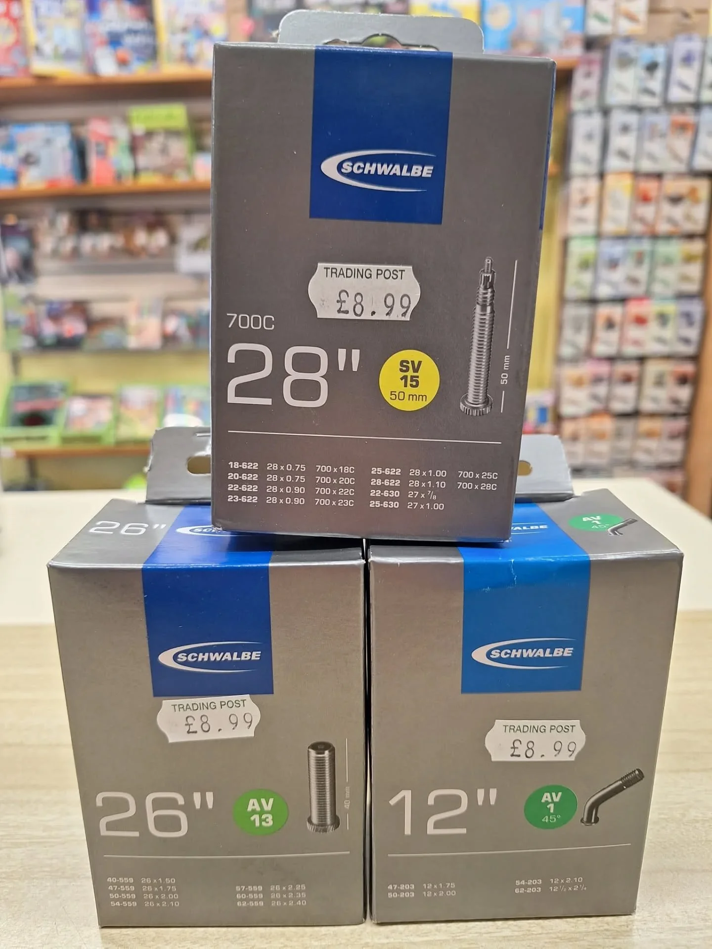 We have all your 🚲CYCLING ESSENTIALS🚲 for your Bank Holiday Weekend adventures and beyond!

We have lots more bike parts and accessories in store along with 🪖HELMETS🪖 for the whole family! 

Pop in today to see it all &amp; DON'T FORGET  all our 