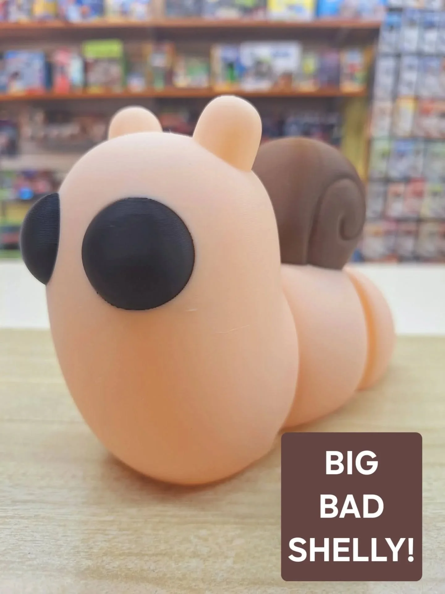 🥁And the WINNING NAME is........

🐌BIG BAD SHELLY🐌

We had so many fun and imaginative names for our XL JigglePals SNAIL competition, so we seeked the help from those who know more about snails than ourselves, Kingsbridge Pet and Garden Supplies. 