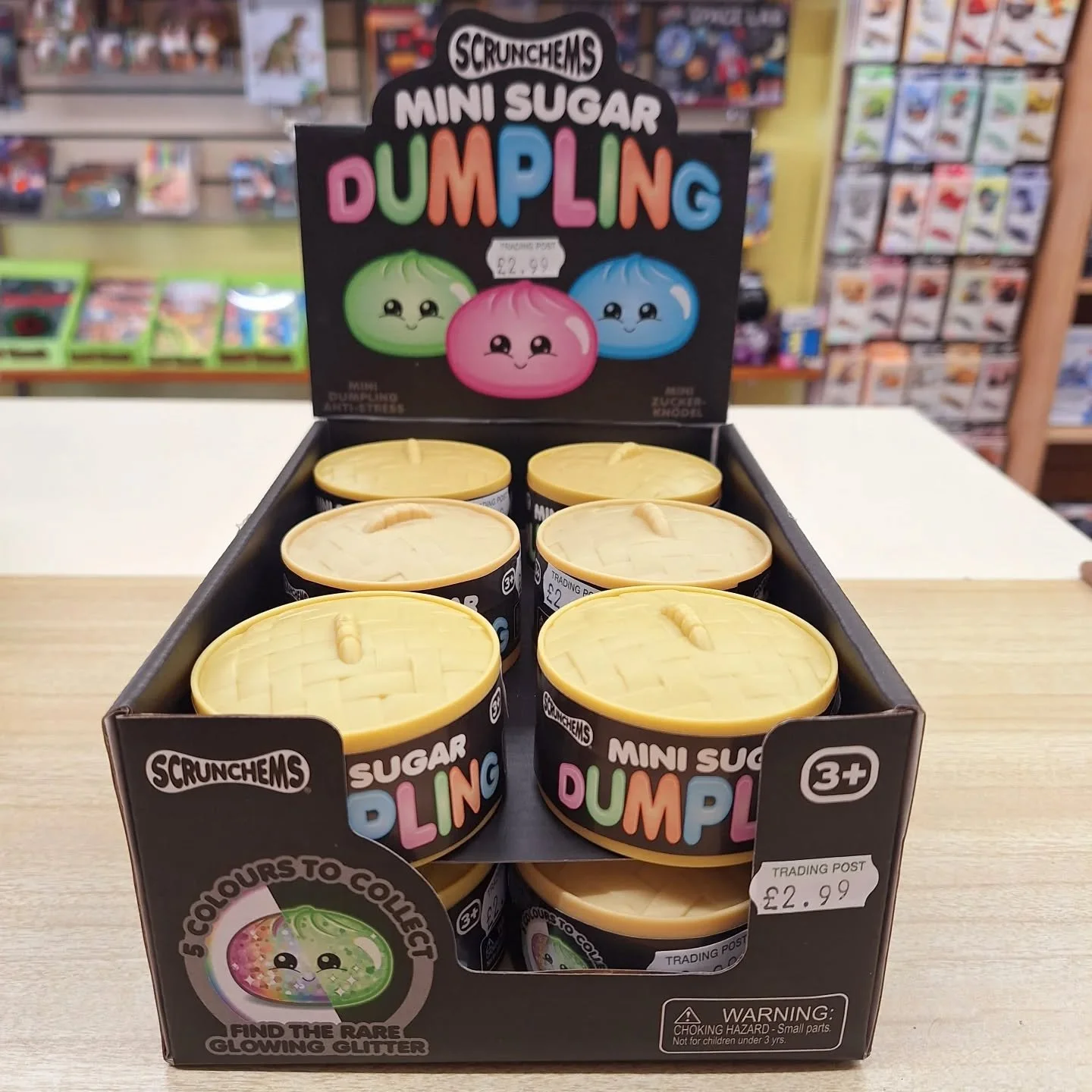 🥟NEW DUMPLINGS have arrived!🥟

Mini sugar dumplings are here, will you find the ✨️RARE GLOWING GLITTER DUMPLING✨️!?
