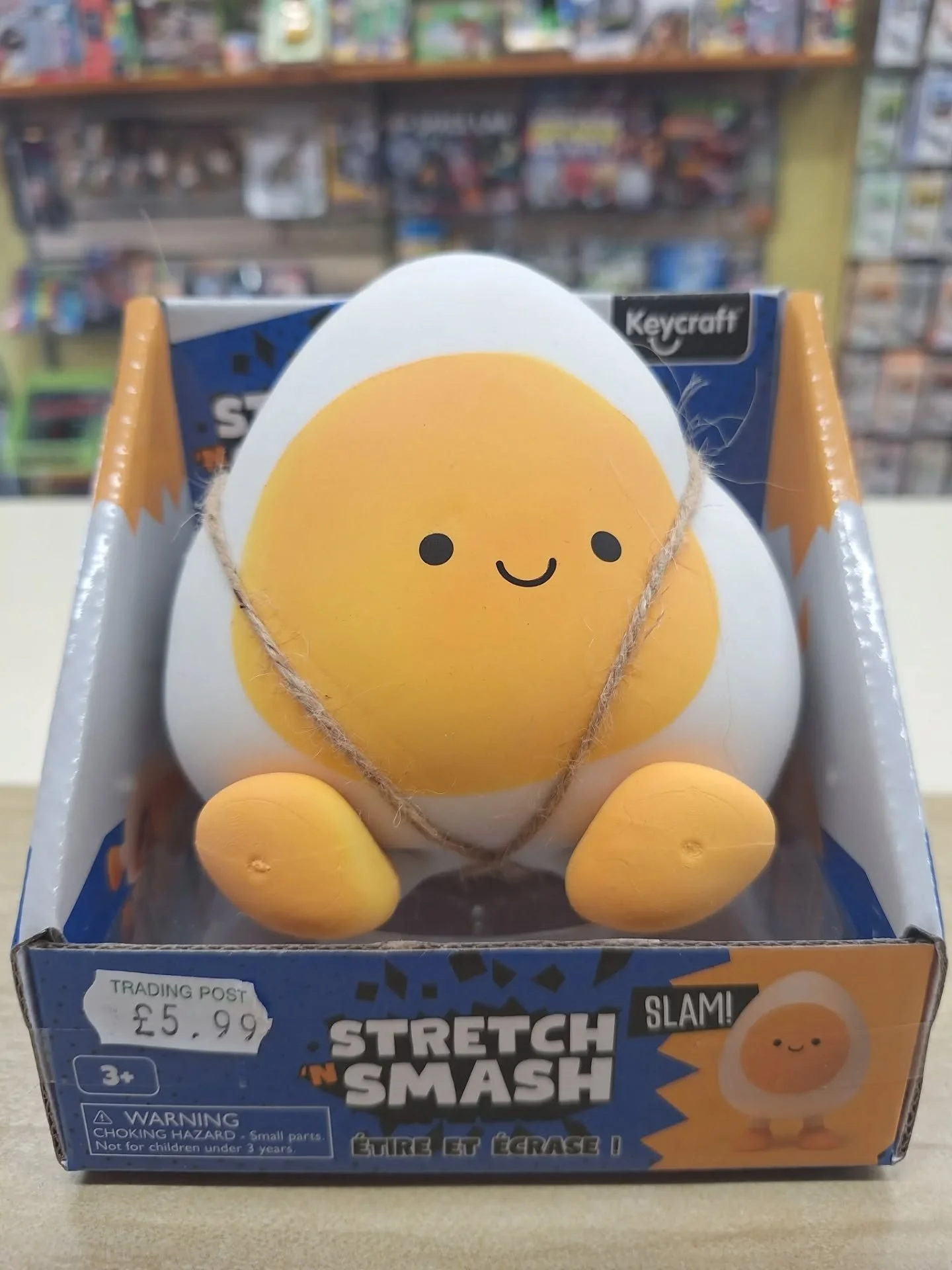 🍳🐷'Stretch and Smash'! 🐷🍳

The Egg🍳 or A Pig🐷? Which one are you choosing?

Perfect Pocket money purchases!