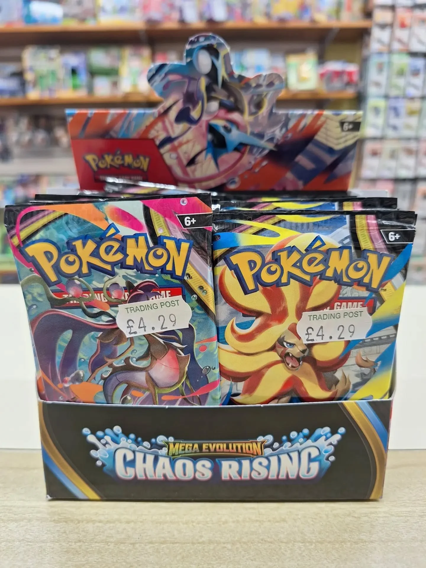 🟡POK&Eacute;MON BOOSTER PACKS🟡

&pound;4.29, Perfect pocket money purchase!