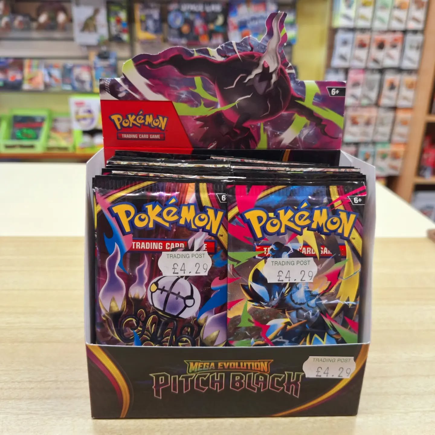 ⭐️POK&Eacute;MON BOOSTER back in stock!⭐️

Pop in and see all of our POKEMON!