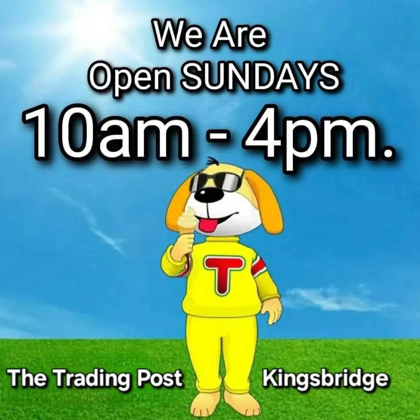 😎It's the SUMMER HOLIDAYS so we are now OPEN on SUNDAYS😎

#toyshop #kingsbridge #devon