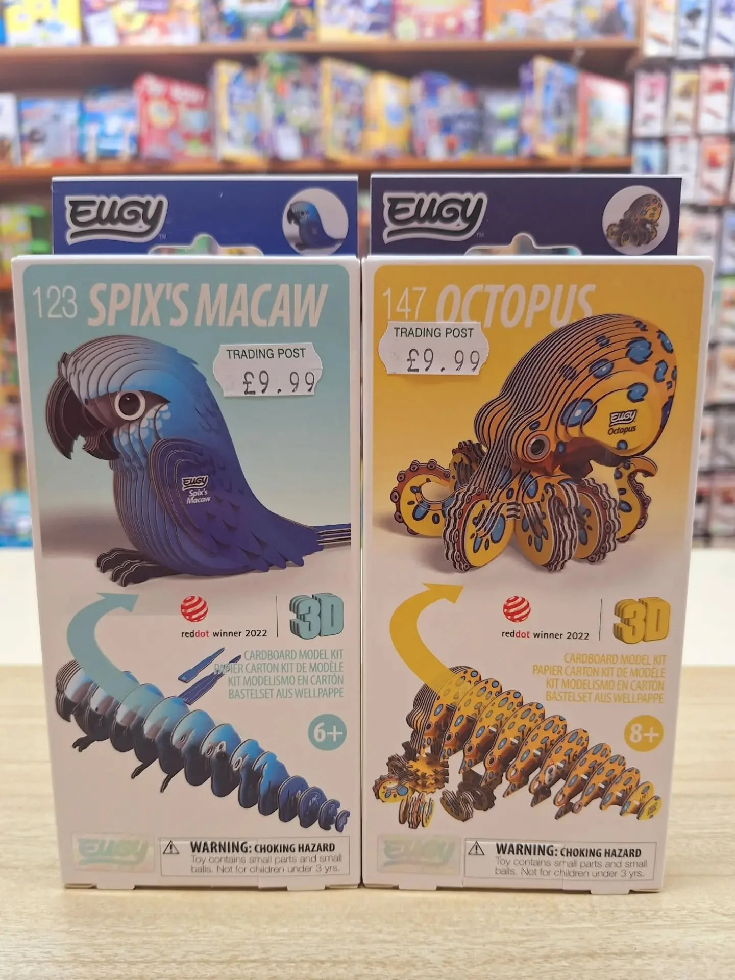 ⭐️NEW EUGYS⭐️

We've had lots of BRAND NEW EUGYS delivered! 

We now have over 50 different ones to choose from! Pop in and see them all, they make the perfect summer holiday activity!