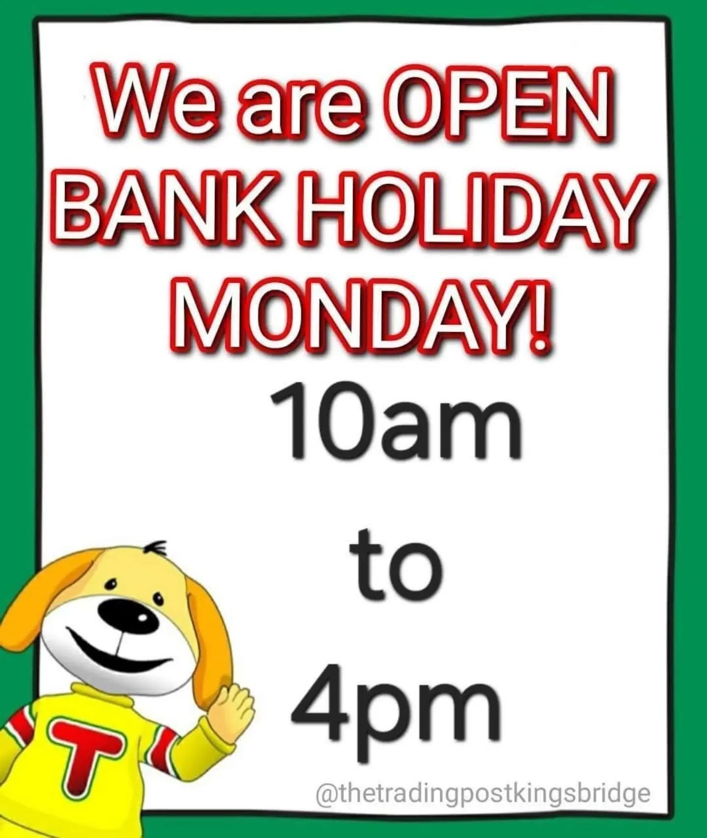 We are OPEN