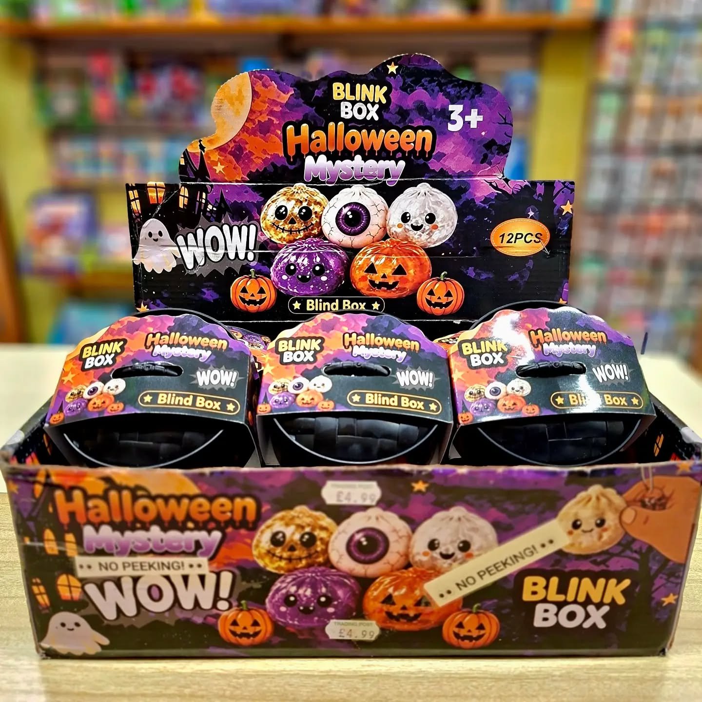 👻🎃HALLOWEEN DUMPLINGS!🎃👻

You can find these SPOOKY SQUISHY MYSTERY DUMPLINGS next to our GIANT SQUISHY...
 🍌BANANAS 🍌
🧀CHEESE🧀
🍓 STARBERRIES!🍓

Pop in &amp; see all our SQUISHY &amp; FIDEGT TOYS!