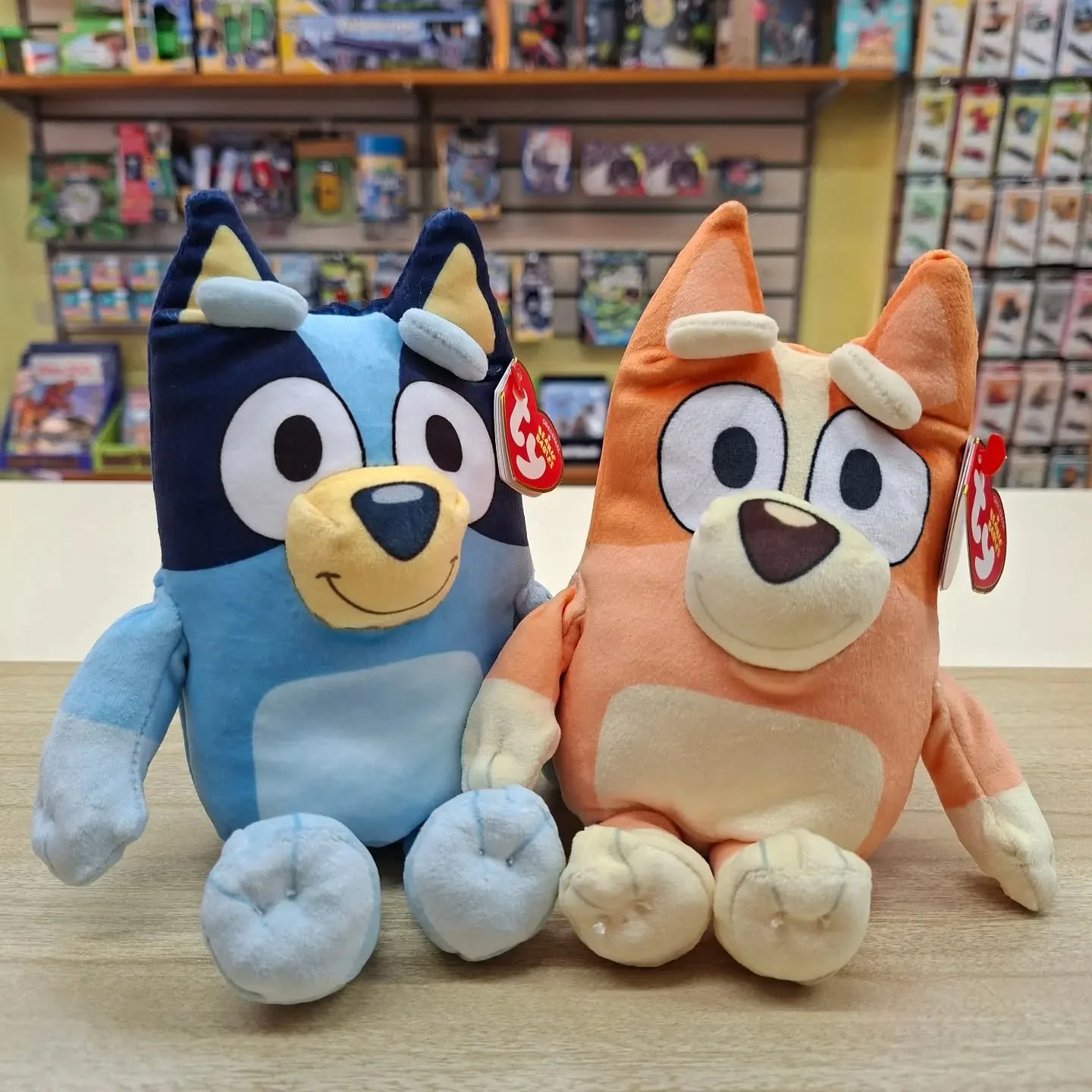 💙Bluey &amp; Bingo TY🧡

Your favourite Australian sisters are back in stock!