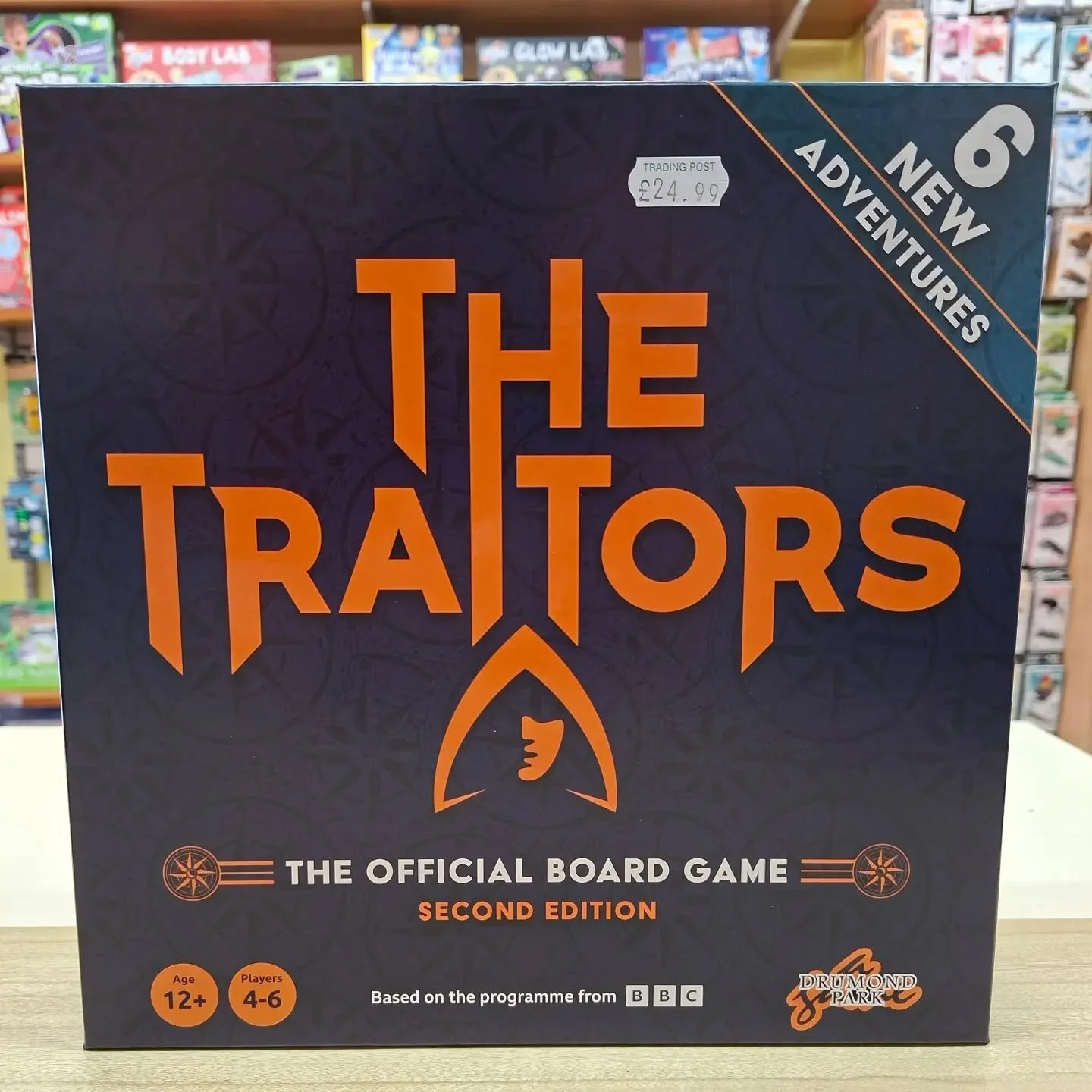 ⭐️NEW IN!⭐️

🎲 You will find it allongside all our other family card &amp; board games.

🎅🏽 It is never too soon to start thinking about Christmas shopping!