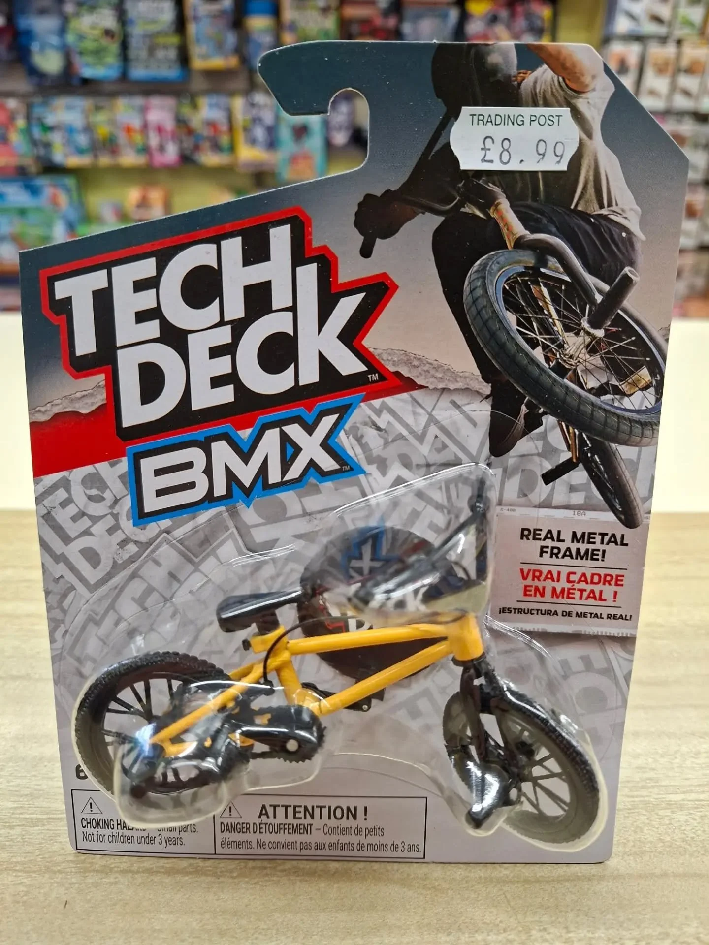 ⭐️BACK IN STOCK⭐️

Tech Deck BMX are back in stock in 4 fresh new colours! Pop in to see them all!

You will find them along side our full range of TECH DECKS!