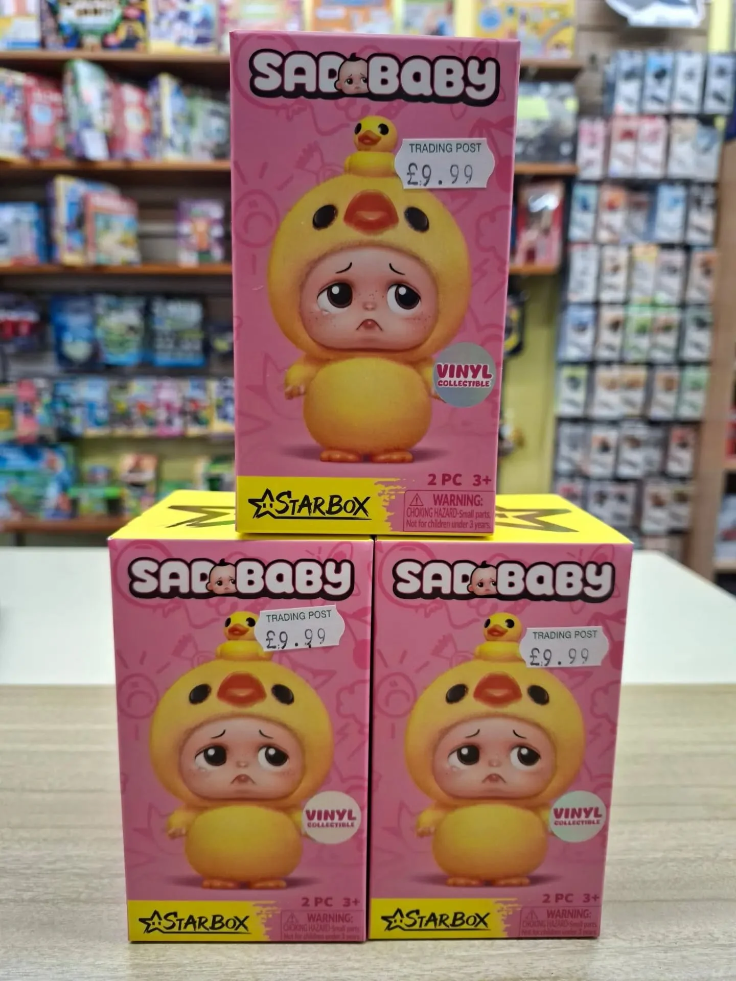 🥺👶🏻"Ekkk....You have SAD BABYS! , I didn't know you sold them, they're so cute!"👶🏻🥺

One very excited customer was happy to see our new arrivals this morning! 

You can find STAR BOX SAD BABY ANIMALS next to our NOOK NOOKS!