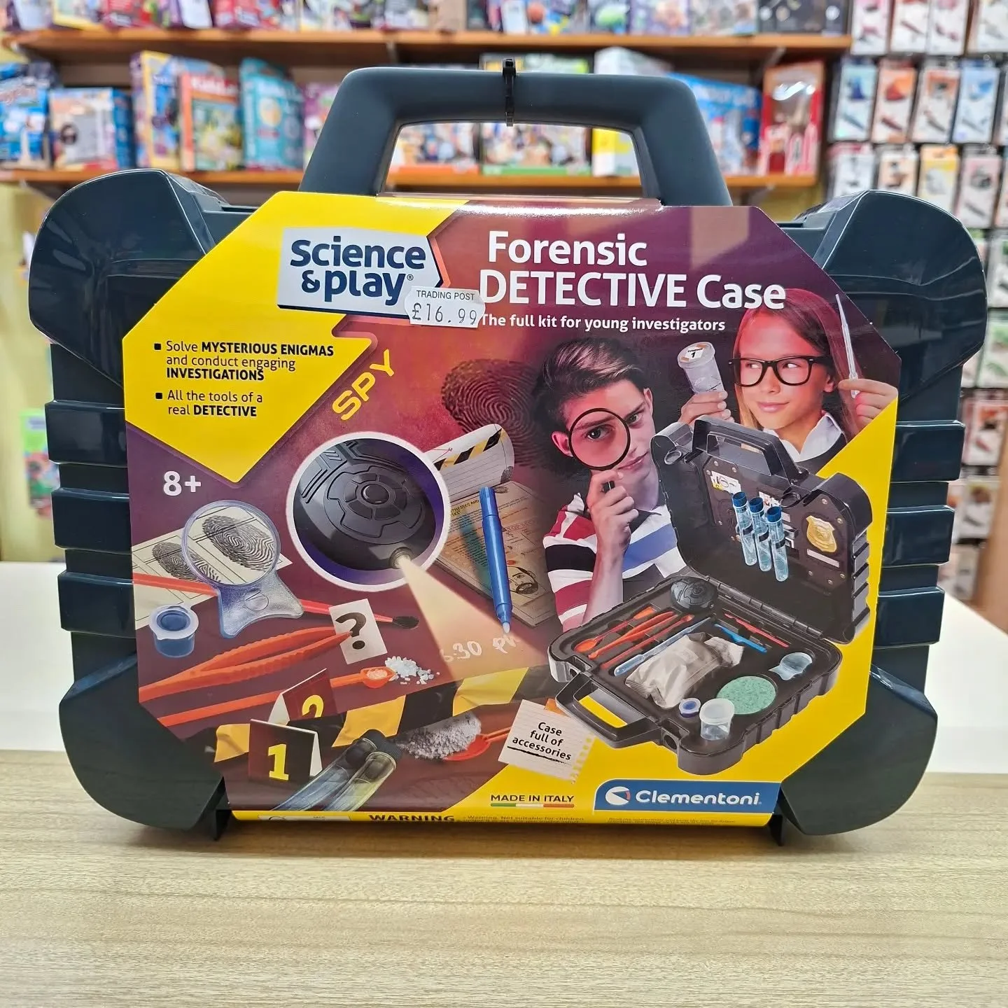 🕵🏾&zwj;♀️Do you have a budding detective in your world?🕵🏻&zwj;♂️

Take a look at these 4 gift ideas, perfect for any wannabe SPY or DECTECTIVE!
