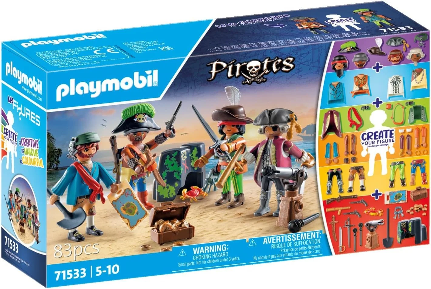 Playmobil - Pirates - My Figures - 71533