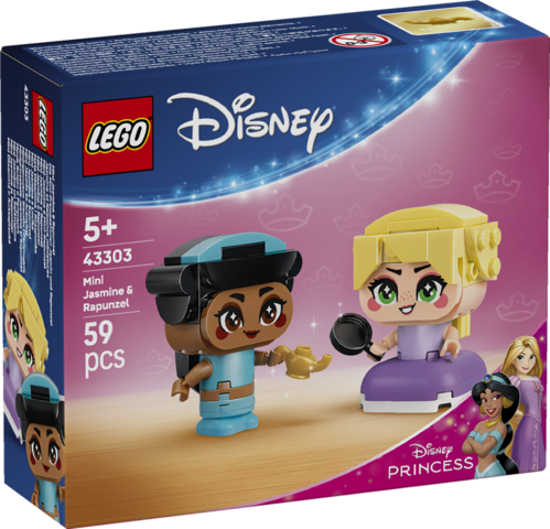 Lego Disney 43303  Mini Jasmine & Rapunzel