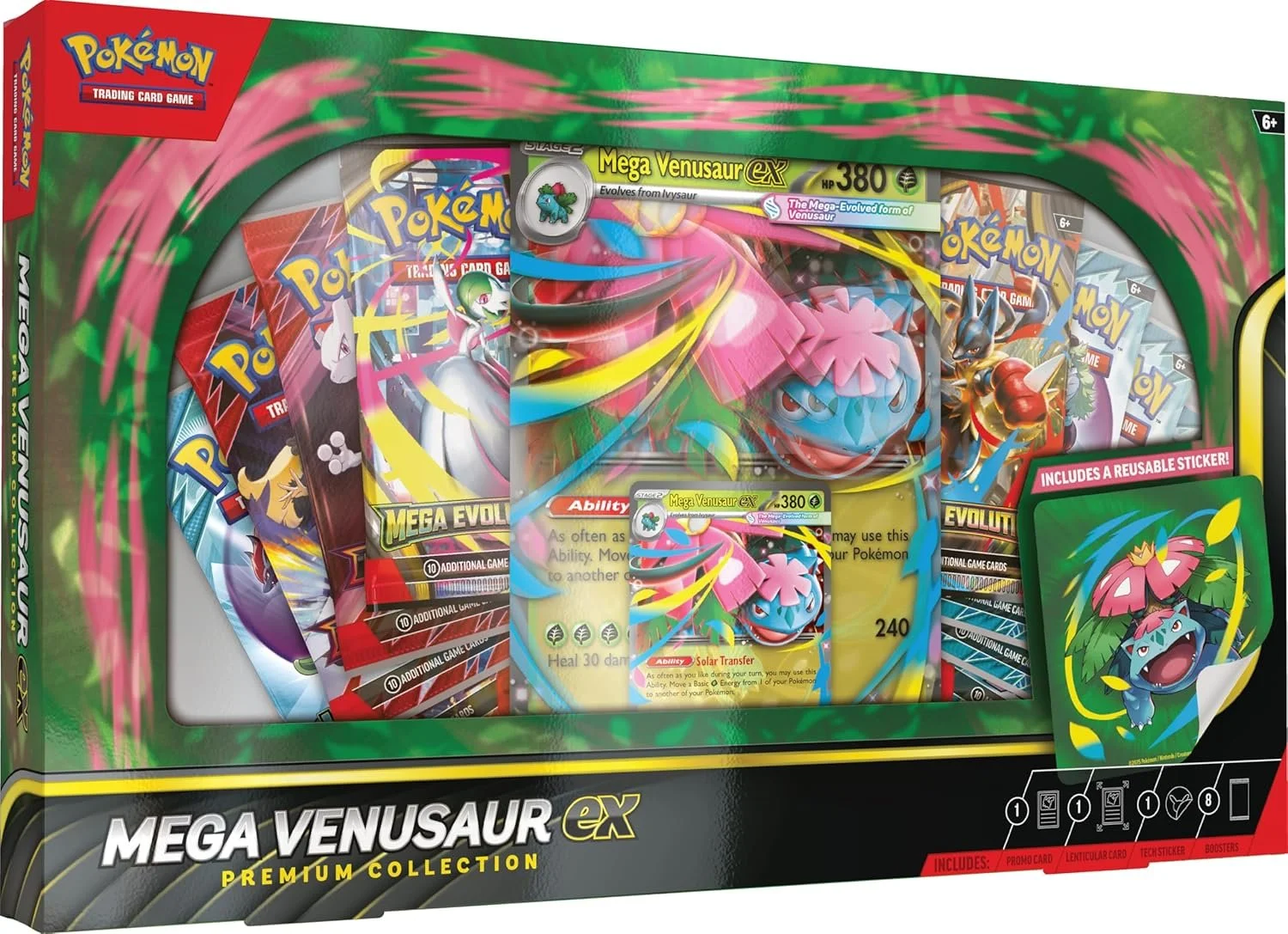Pokémon TCG: Mega Venusaur Ex Premium Collection