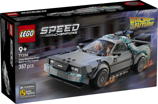 Lego Speed Champions 77256 Time Machine from Back to the future