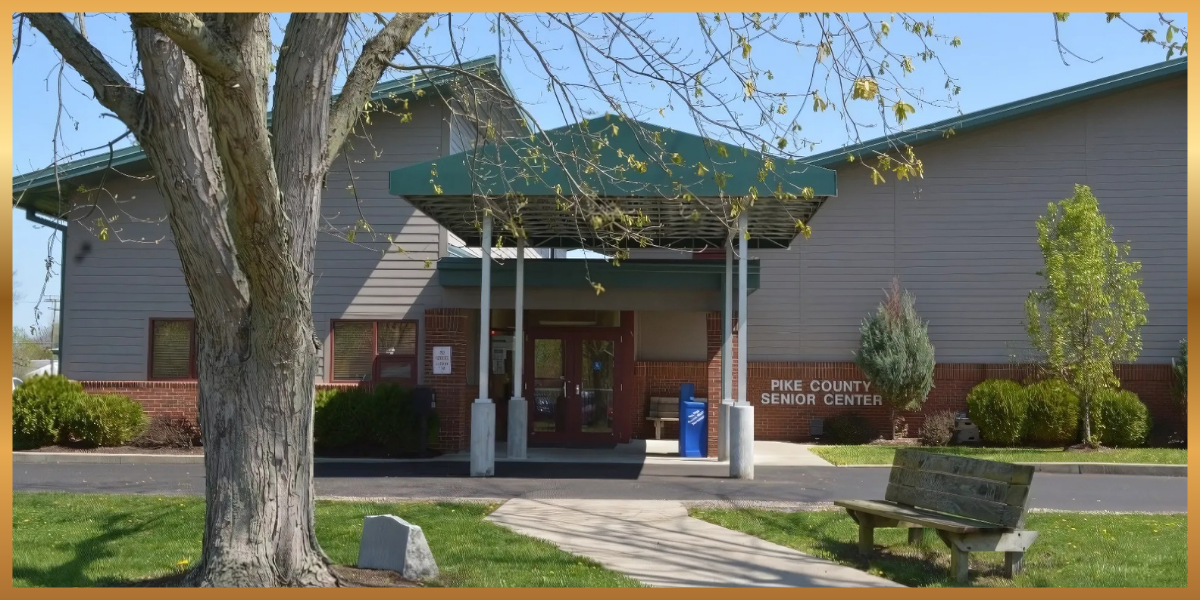 The exterior of the Pike County Senior Center in Waverly.