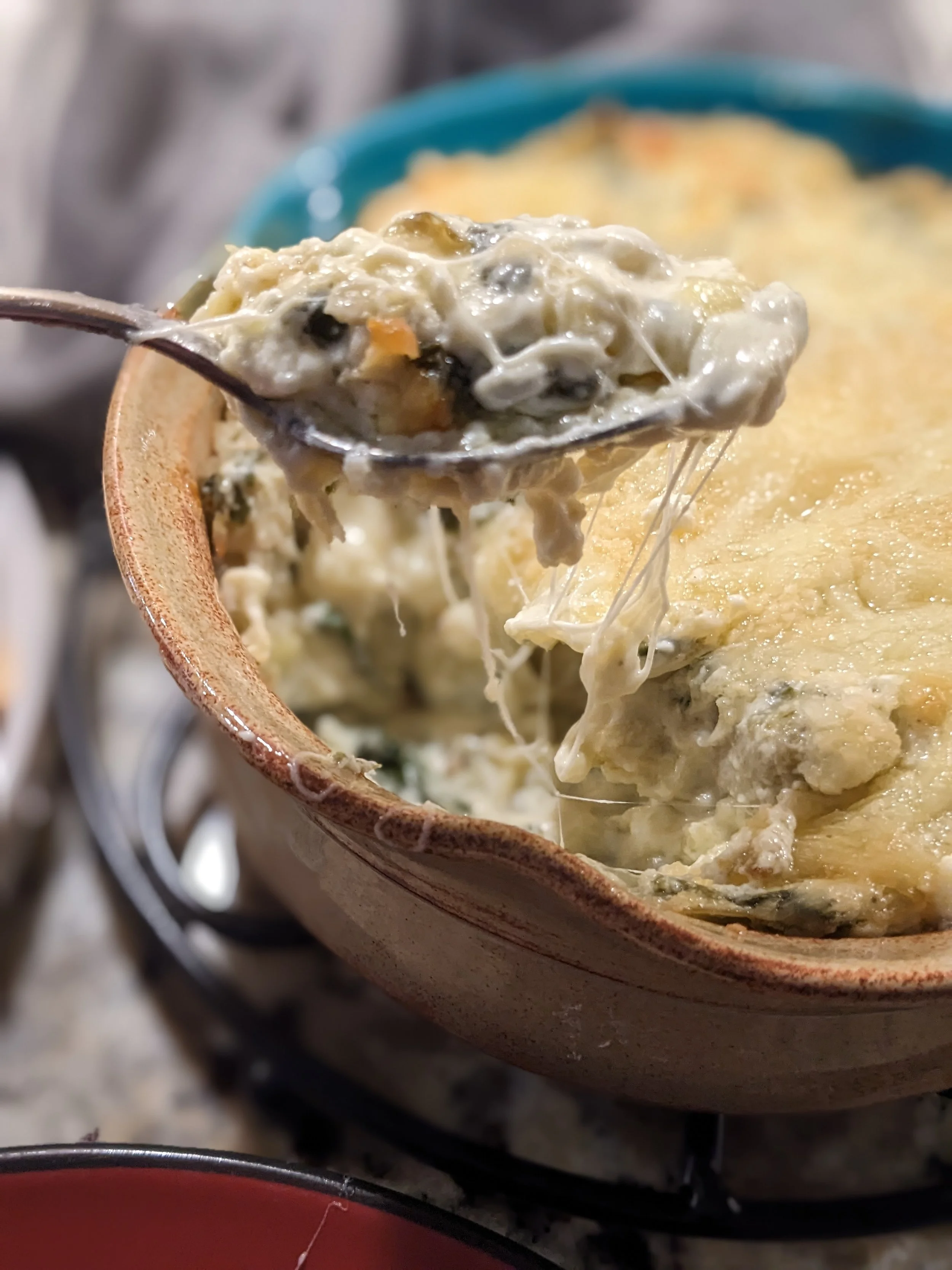 Spinach Artichoke Dip — The Wandering Hearth