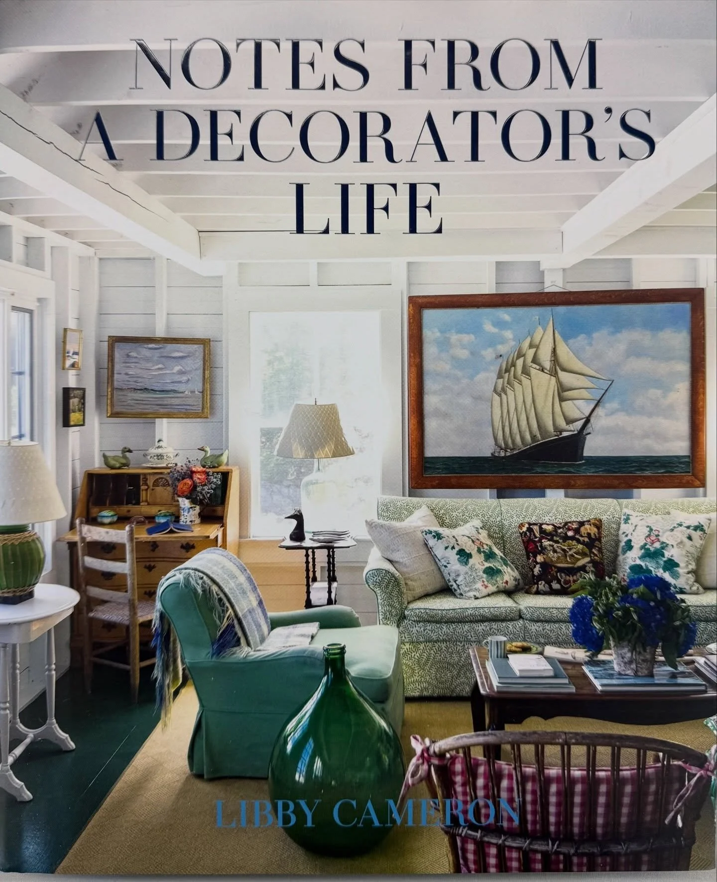 Starting the week with excitement for our longtime client and friend @libbycameronllc new book &ldquo;Notes from a Decorator&rsquo;s Life&rdquo;  launching tomorrow 4/14.  Rich in stories from Libby&rsquo;s acclaimed career, from her years with Paris