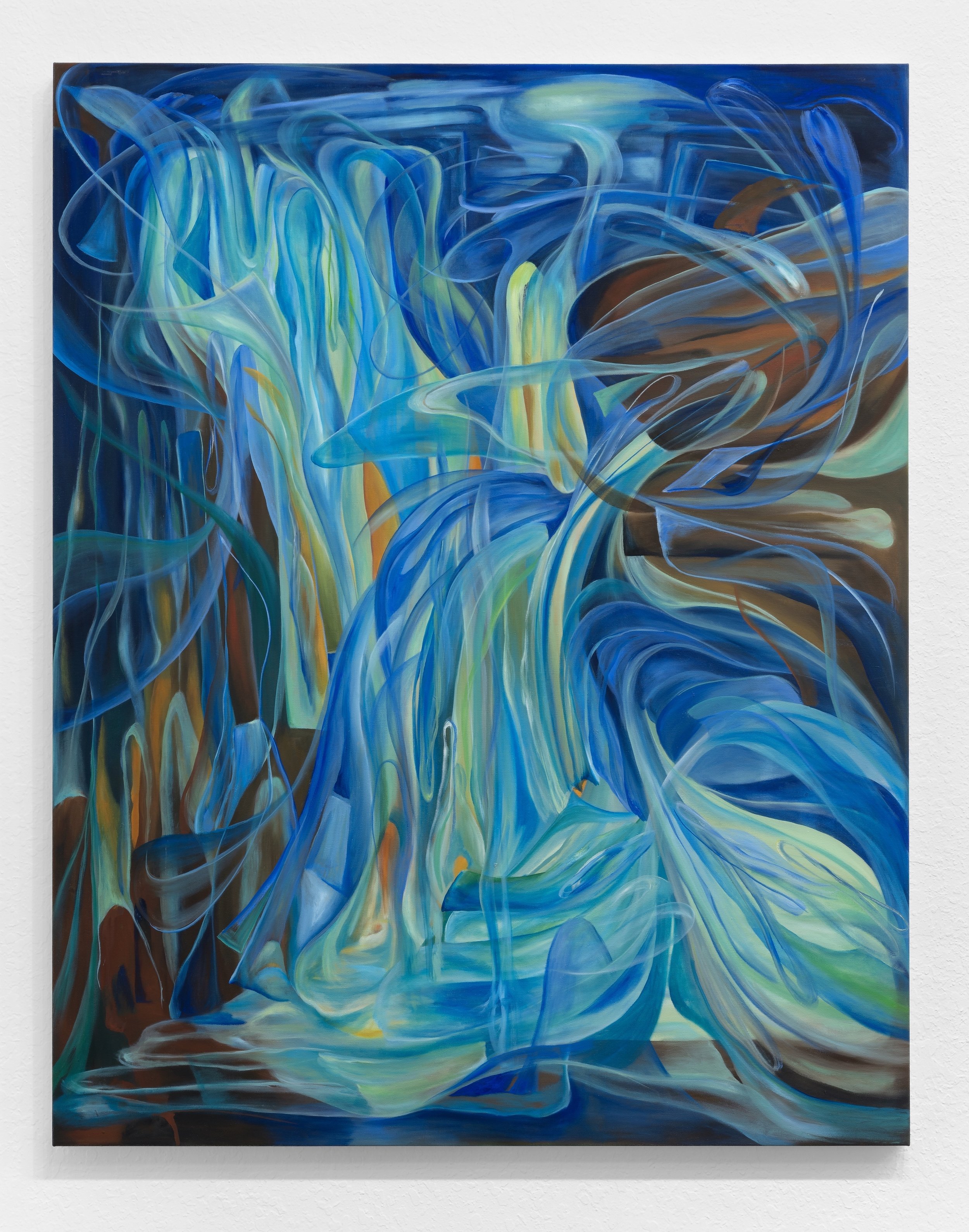  Sofía Muljat  Echo I  ,  2025  Oil on canvas | 63 x 49 inches&nbsp; 