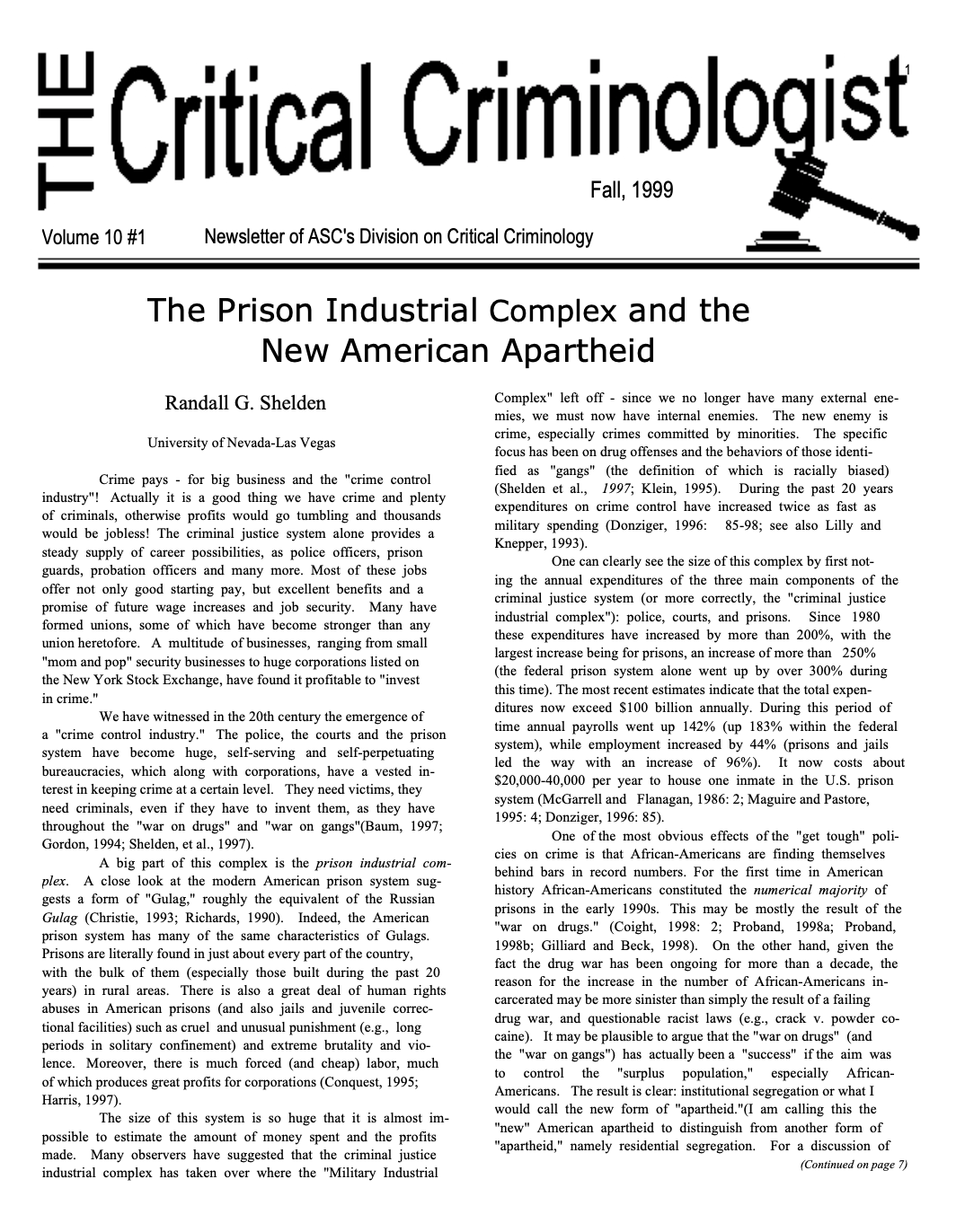 Click here for full issue