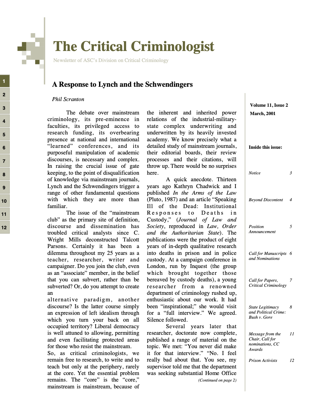 Click here for full issue