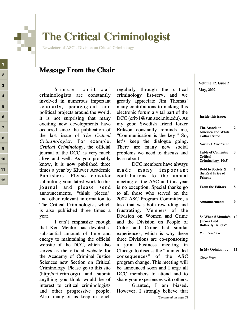 Click here for full issue