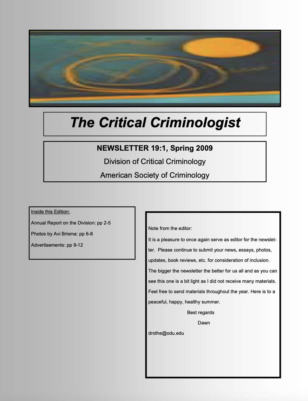 Click here for full issue