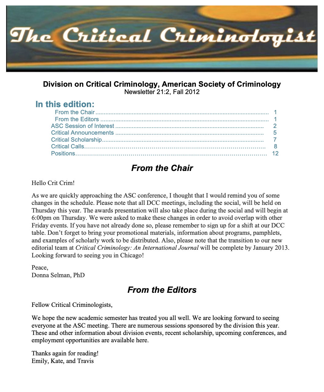 Click here for full issue