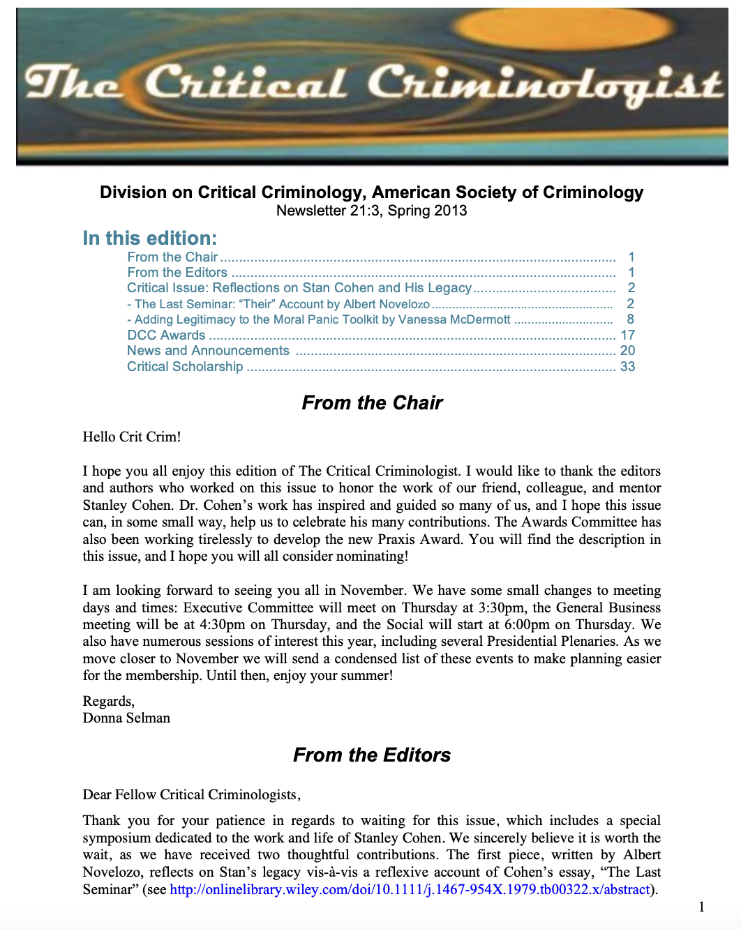 Click here for full issue