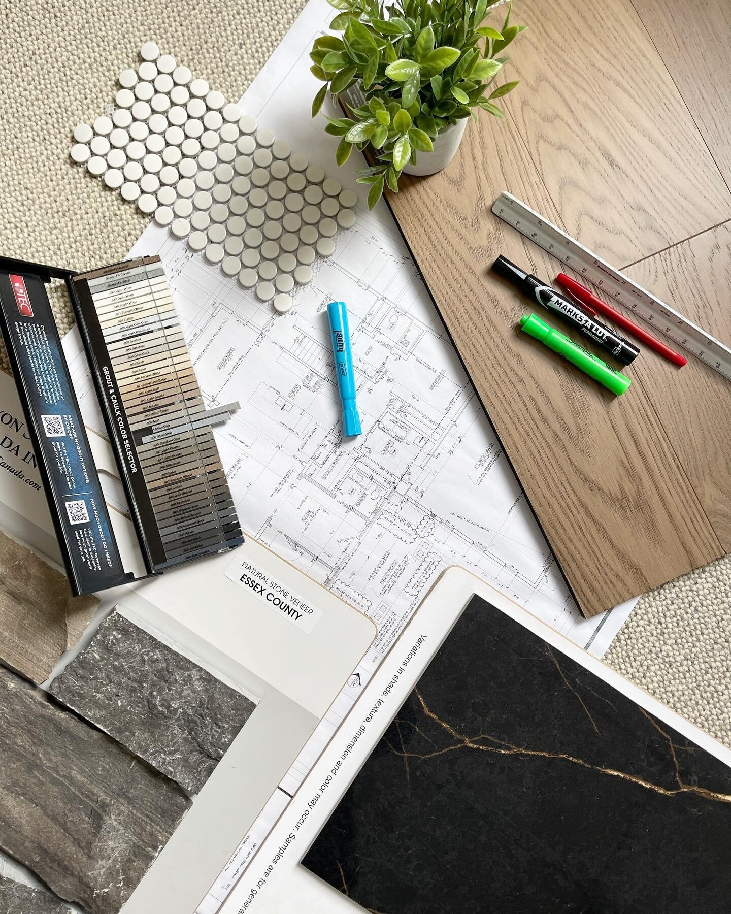 One of our favourite parts of the new build process is helping our clients select their home finishes! We are here to help you select everything from hardwood, vinyl, stairs runners and even custom tile showers! Stop by today and allow our design ass