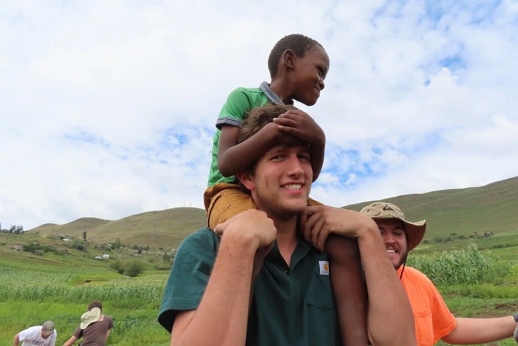 MSU Kappa Sigma Spring Break Team in Lesotho, Africa