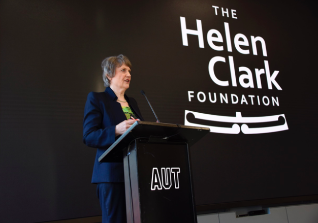 At the launch of The Helen Clark Foundation, March 2019 