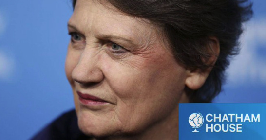 Helen Clark on International Women's Day in interview at Chatham House, March 2022