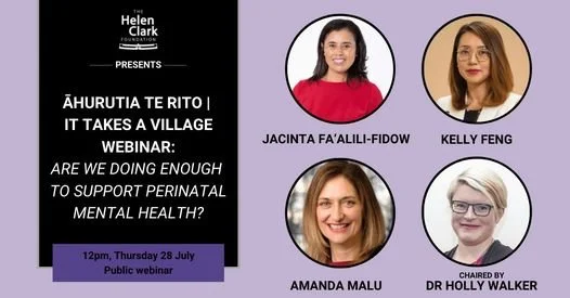 Webinar - It takes a village. Are we doing enough to support perinatal mental health?