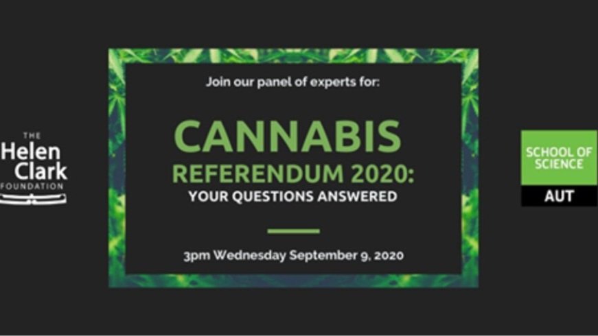 Invitation to an online event on Cannabis Referendum on the 9th September