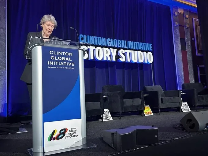 “1.8 Billion Futures” on committing to adolescent health and well-being, a speech at Clinton Global Initiative