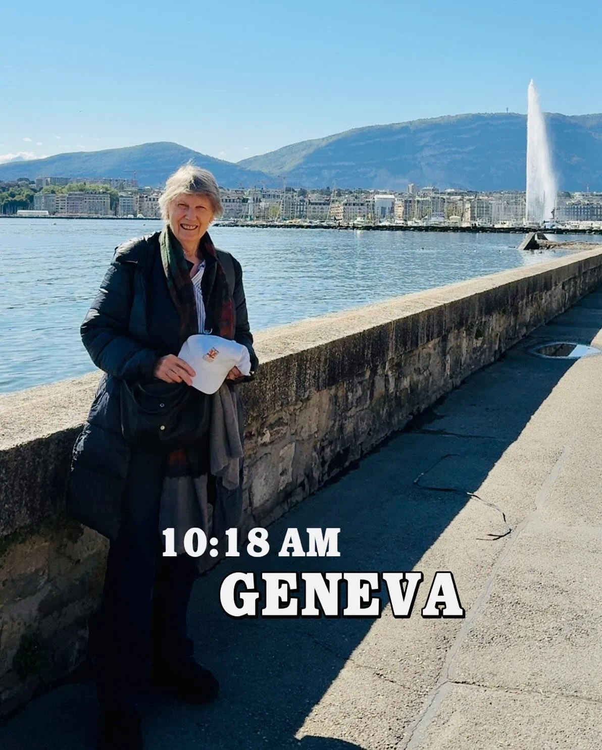 By Lac Léman on a spring day