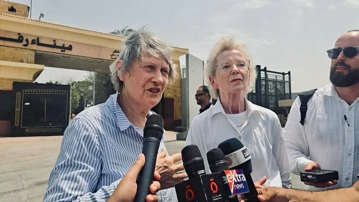 Visiting Rafah border crossing