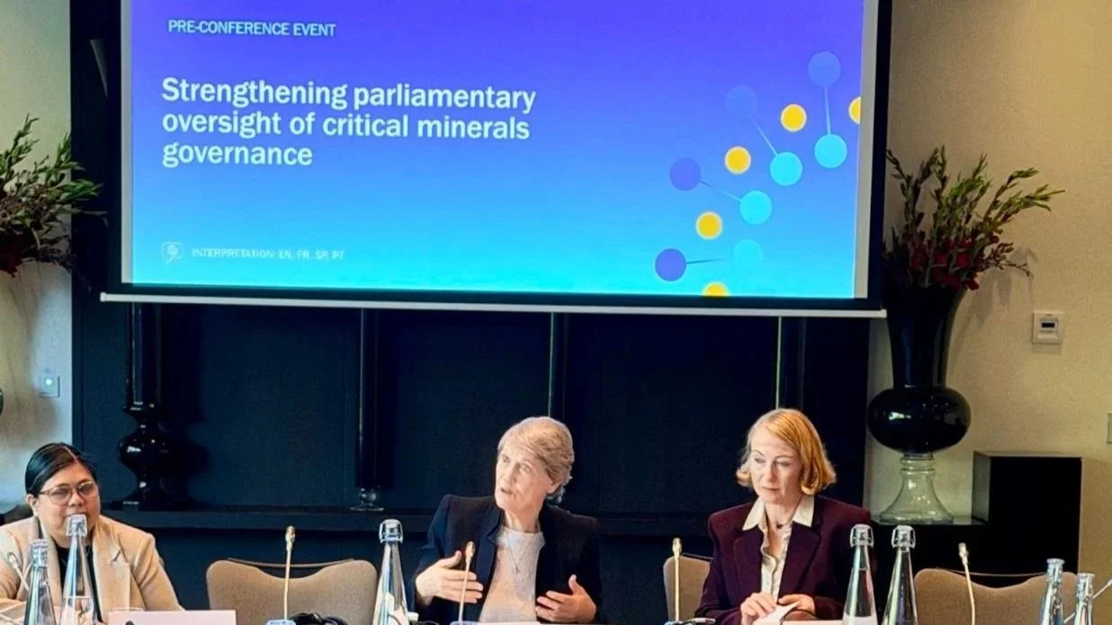 Speech: “Strengthening Parliamentary Oversight of Critical Minerals Governance”