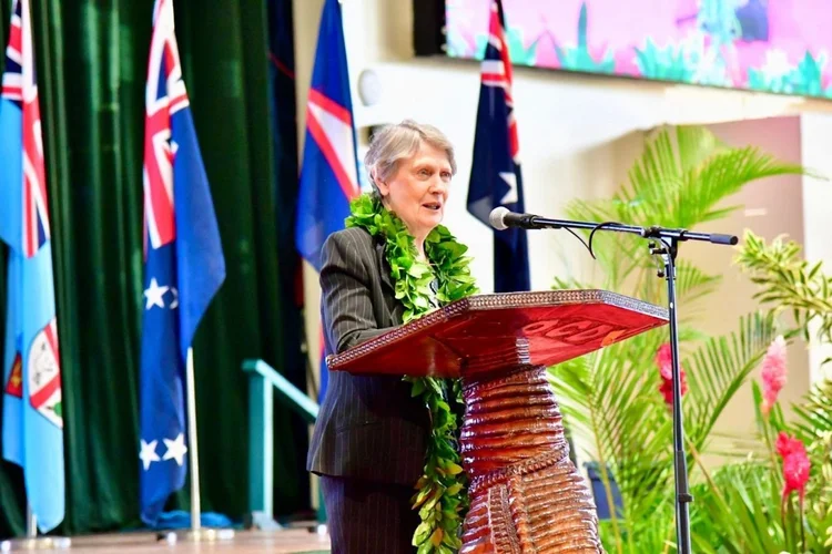 Helen Clark opens the 25th PASAI Congress in the Cook Islands