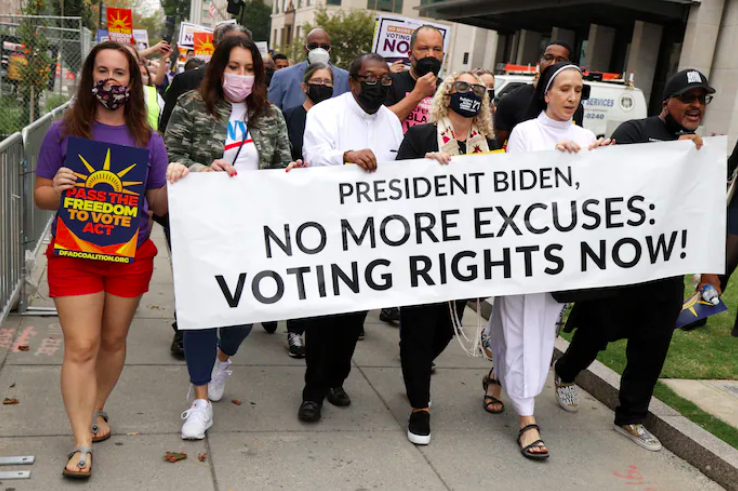 Advocates Worry Biden is Letting U.S. Democracy Erode on His Watch