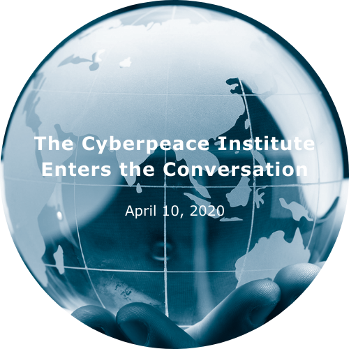 The Cyberpeace Institute Enters The Conversation