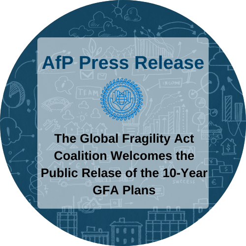 The GFA Coalition Welcomes the Public Release of the 10-Year GFA Plans