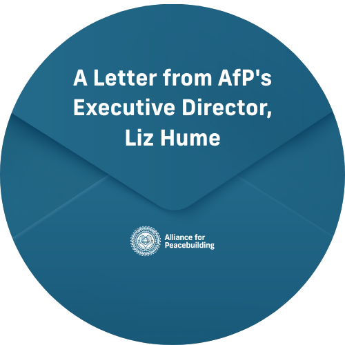 A Letter from AfP's Executive Director, Liz Hume